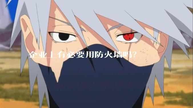 企业上有必要用防火墙吗？