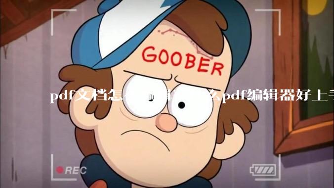 pdf文档怎么编辑？什么pdf编辑器好上手？
